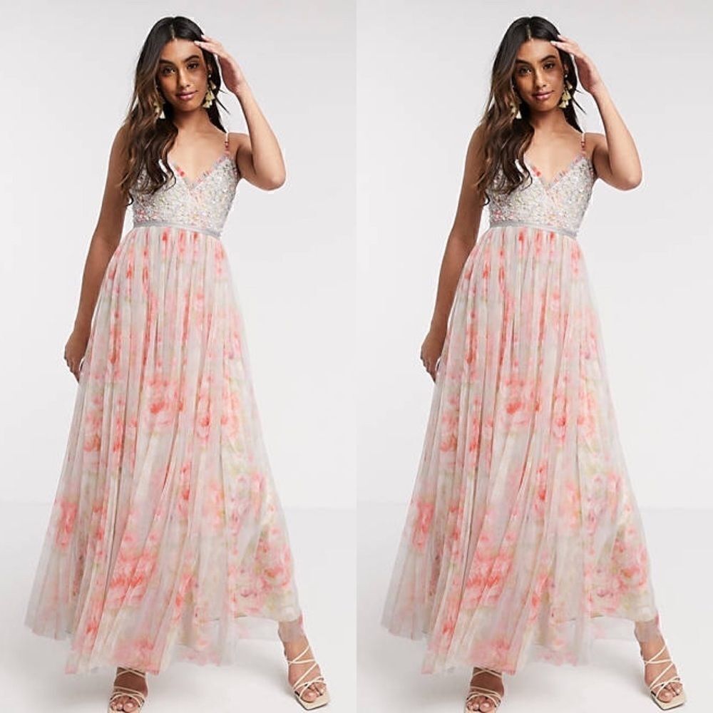 Needle & Thread Ruby Bloom Maxi Dress - BHLDN - Picture 2 of 9
